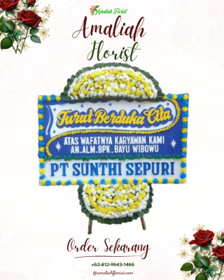 Papan Bunga Duka di Simpang Pasir
